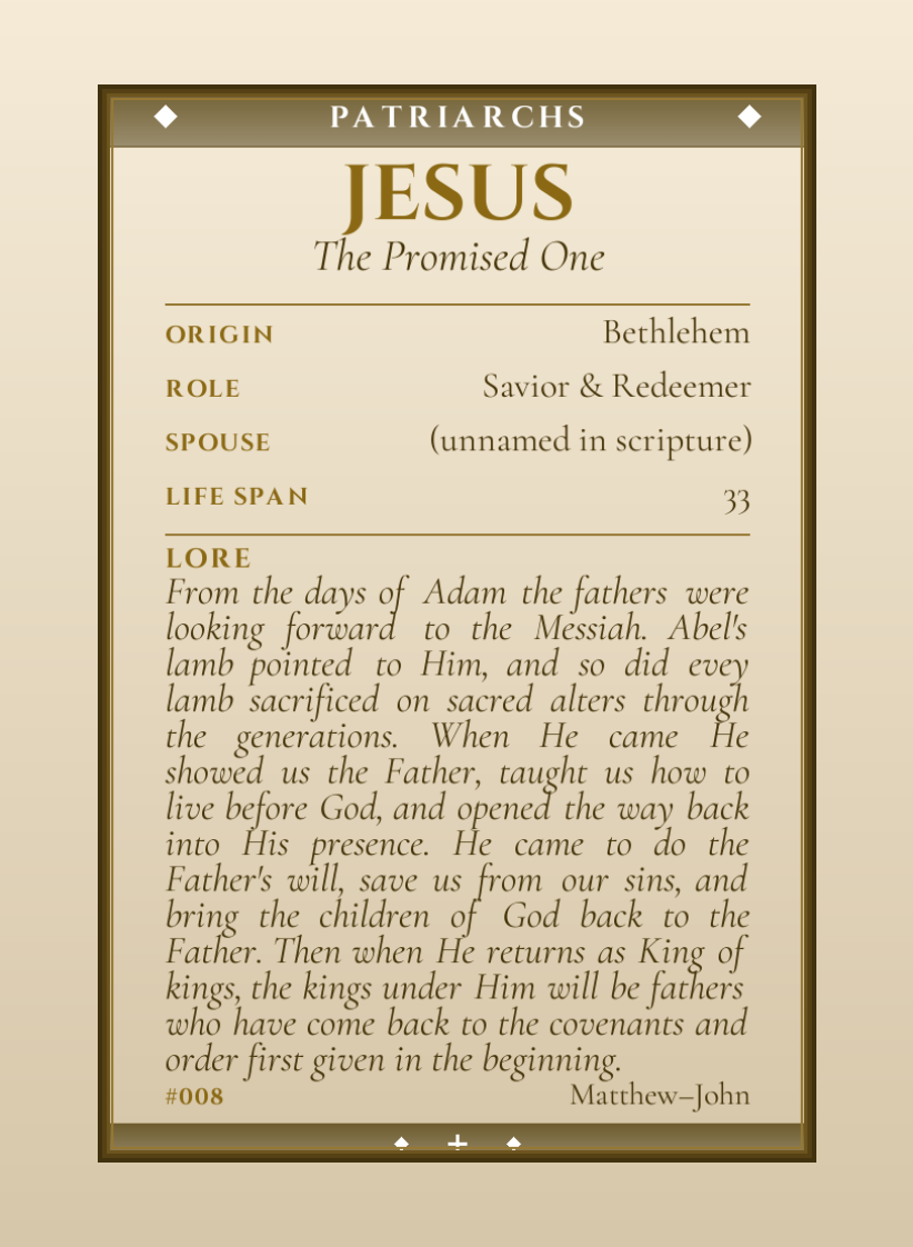Jesus - Back